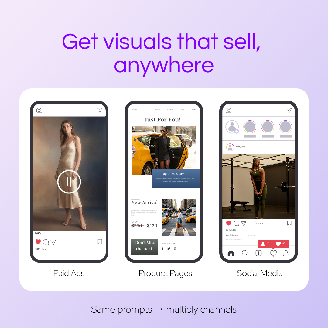 Fashion Without Photoshoots — 120 Prompts + AI Guide