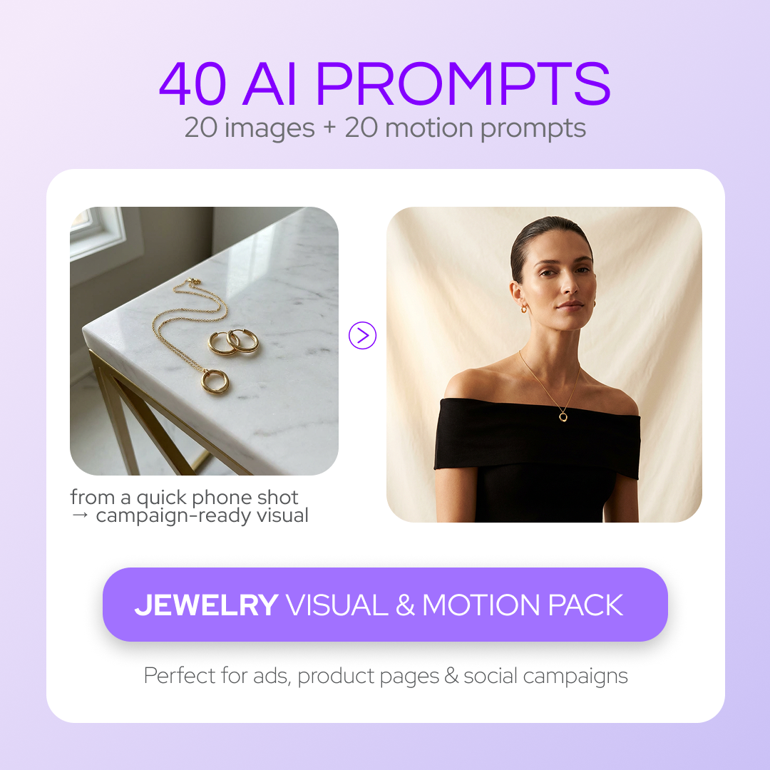 Jewelry Visual & Motion Pack
