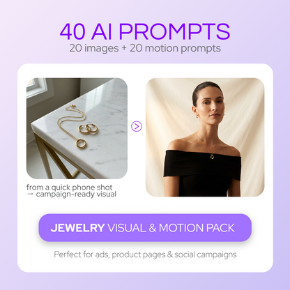 Jewelry Visual & Motion Pack