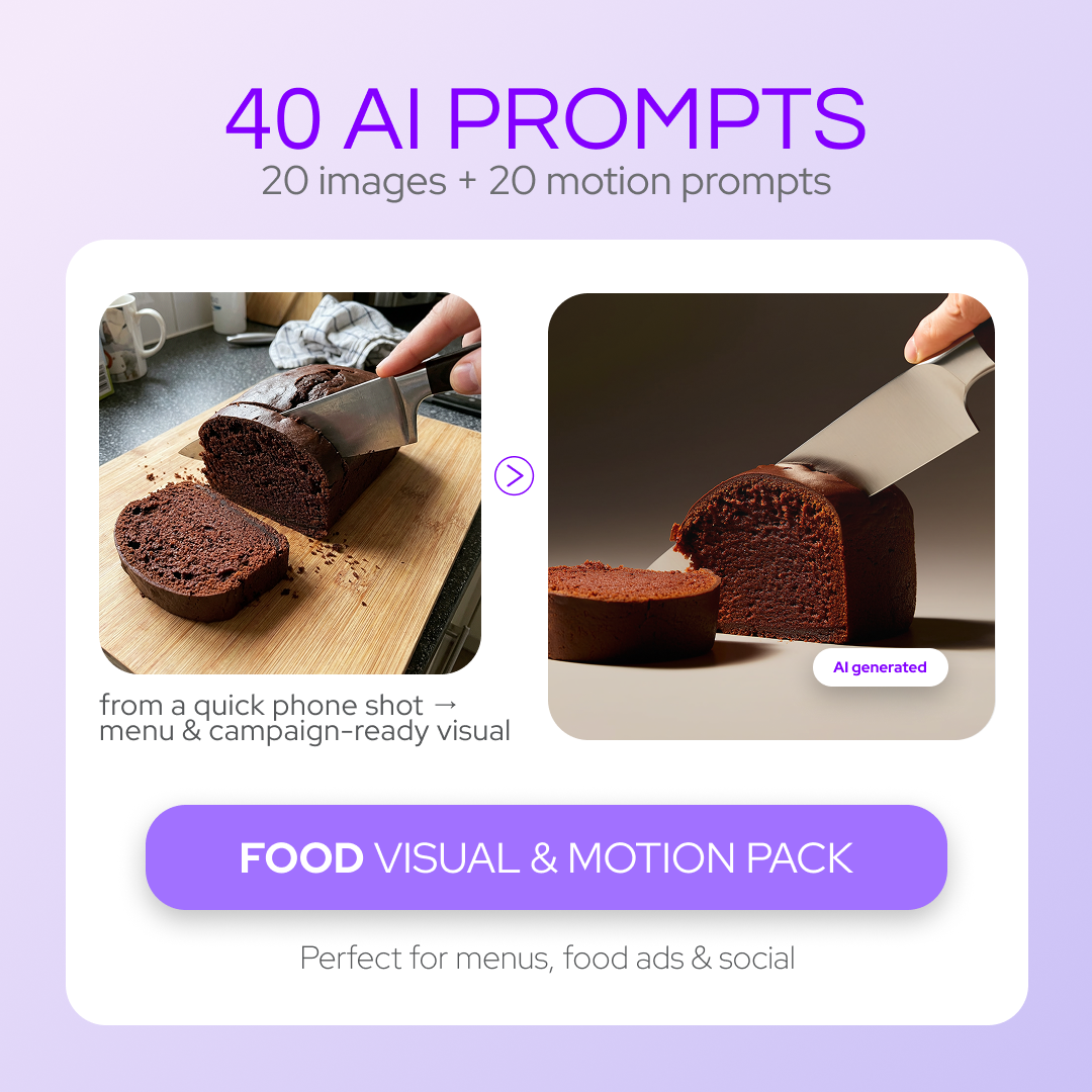 Food Visual & Motion Pack