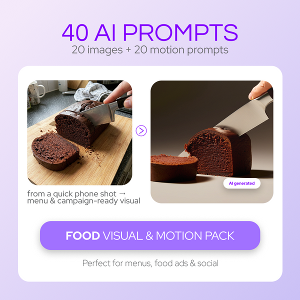 Food Visual & Motion Pack