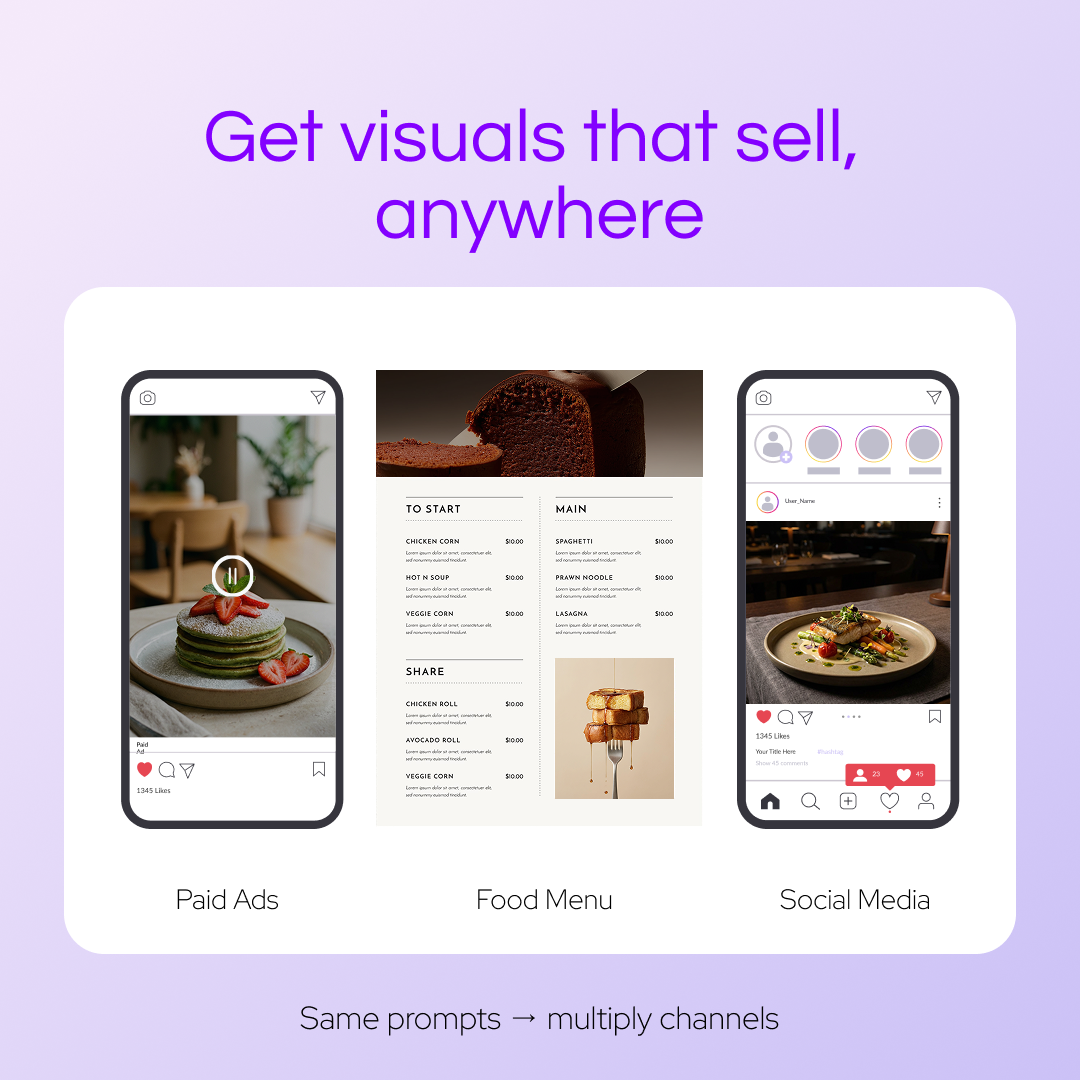 Food Visual & Motion Pack