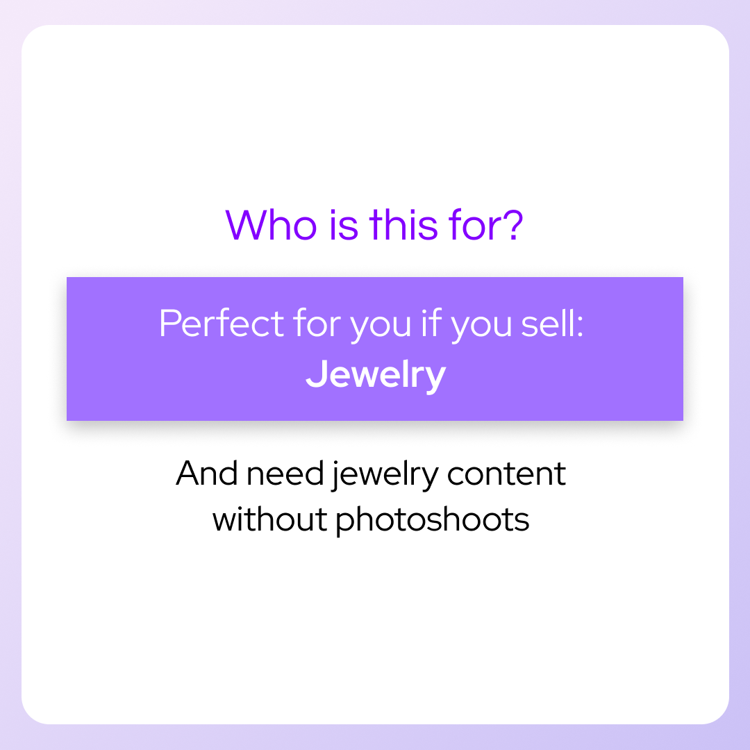 Jewelry Photo & Motion Pack — 40 Prompts + AI Guide