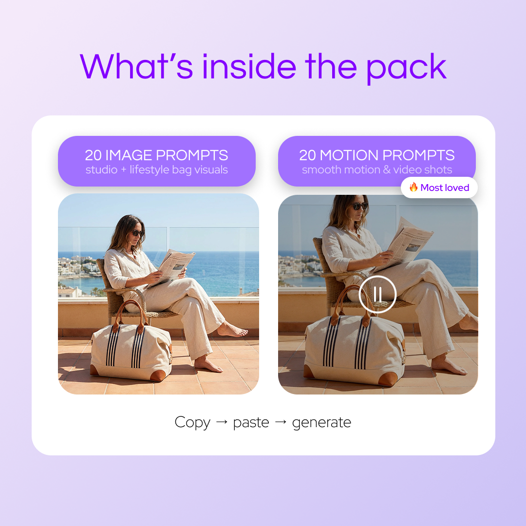 Bags Visual & Motion Pack