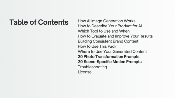Step-by-step instructions included